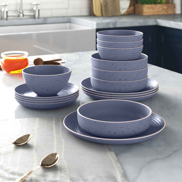 Stone Lain Lauren Stoneware Dinnerware Set of 16 & Reviews Wayfair